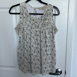 Loft Floral Cream/White Tank